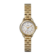 SHINOLA Runabout 25mm Light Silver Dial, Gold-Tone Bracelet
